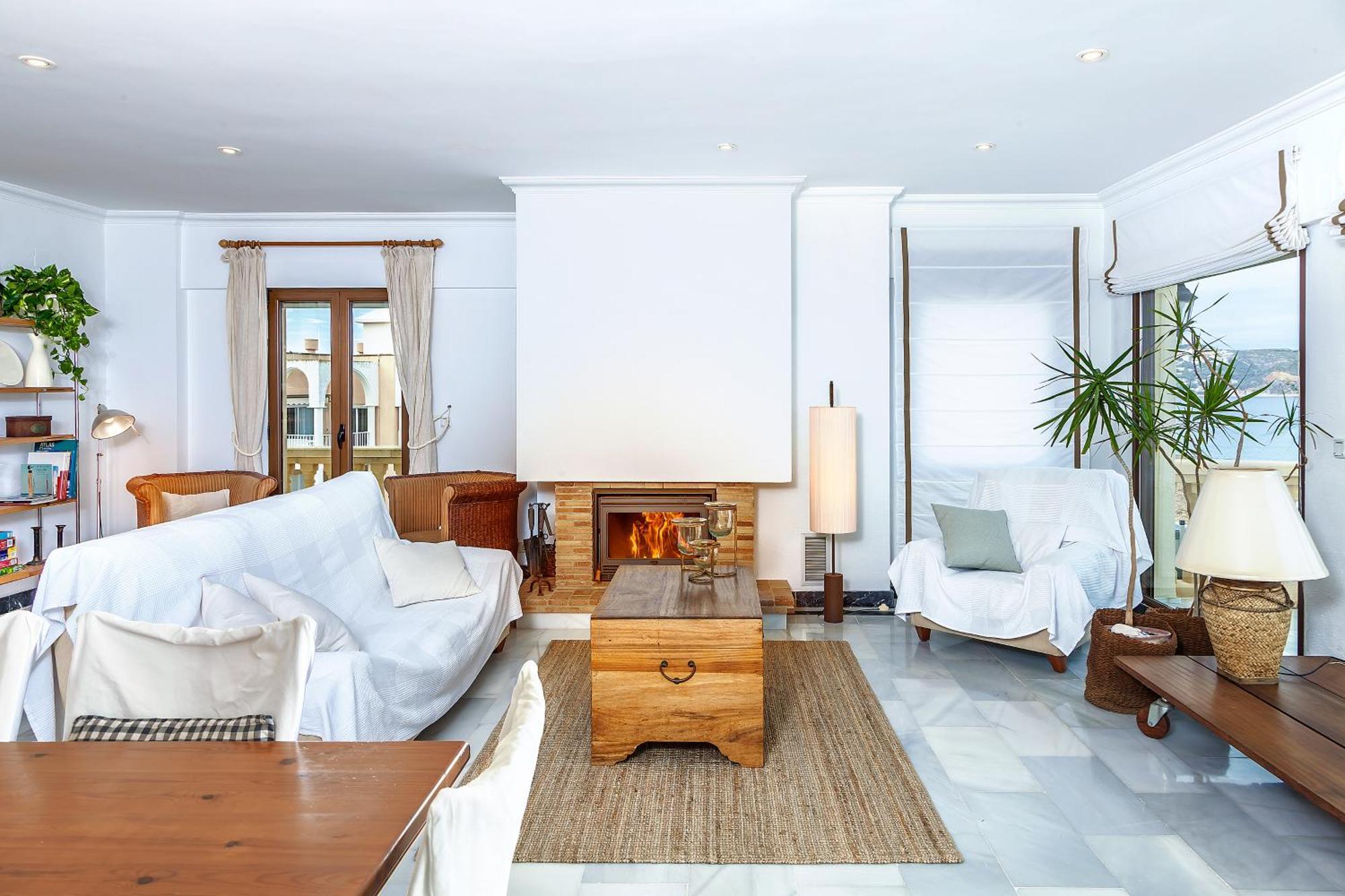 Mar-Beach Front Apartment In Jávea Exterior foto