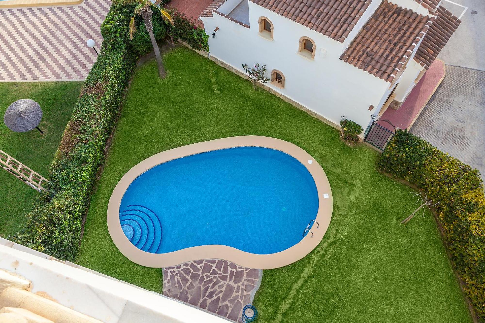 Mar-Beach Front Apartment In Jávea Exterior foto
